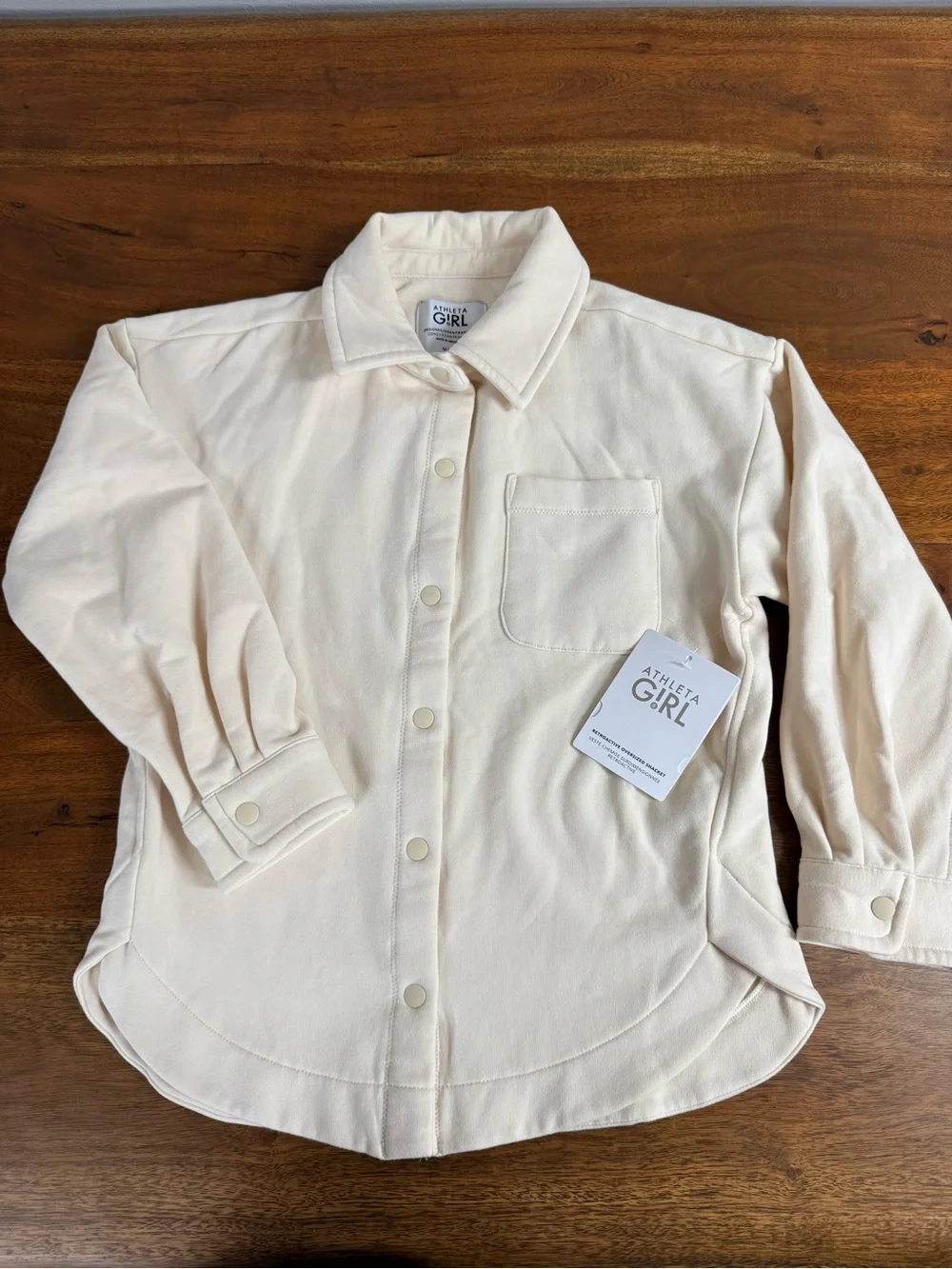Athleta cream oversized